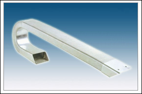 JR-2 rectangular metal hose (fully enclosed strong type