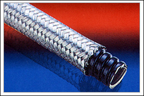 Outside the braided wave tube waterproof explosion - proof electrical piping.