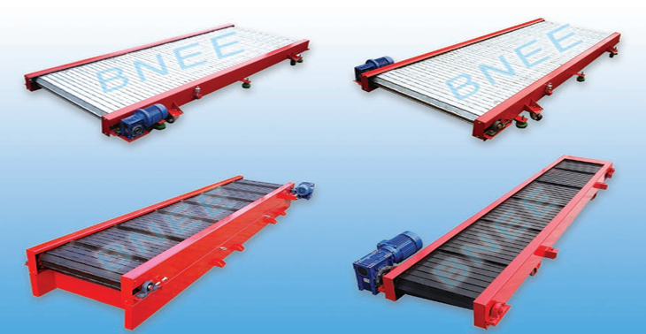 PLPType plane chain plate chip conveyor.