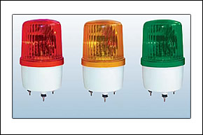 JSSeries of  warning lights.